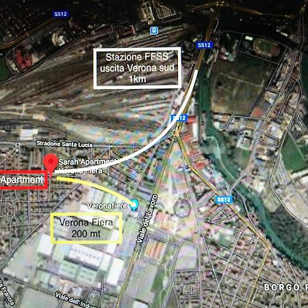 Sarah Apartment Verona Fiera Ngoại thất bức ảnh
